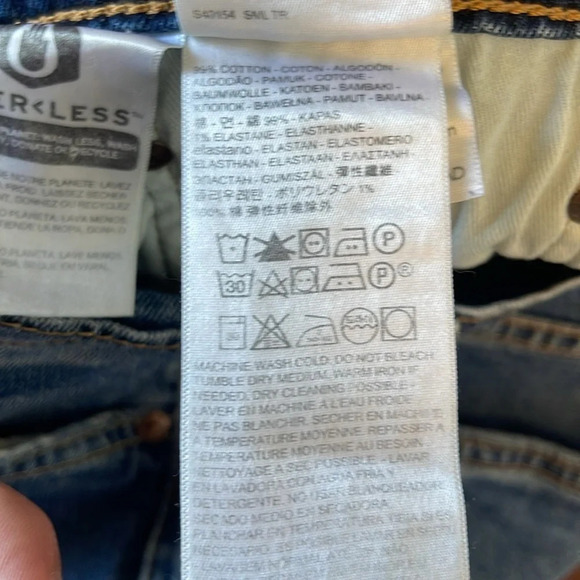 LEVIS 541 Premium Athletic Taper Mens Jeans Blue Medium Wash Big E Size 31x30 - Picture 10 of 14